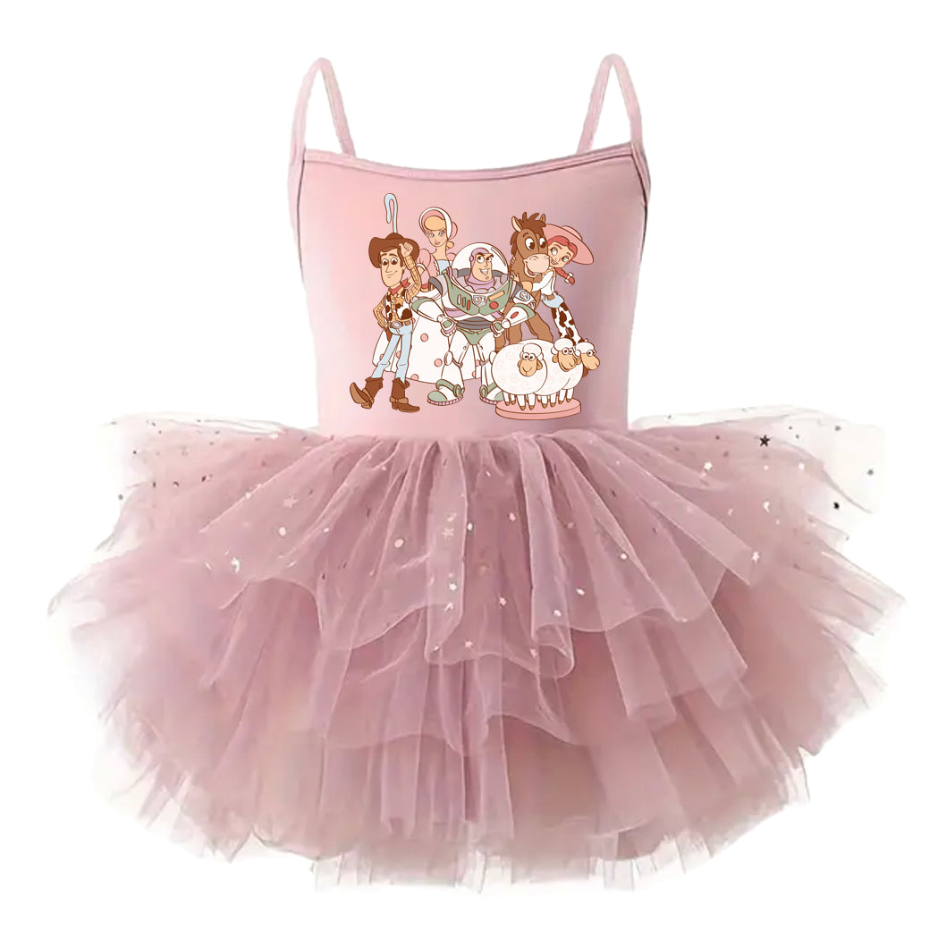 Toy Friends - Kids Tulle Tutu Dress Leotard