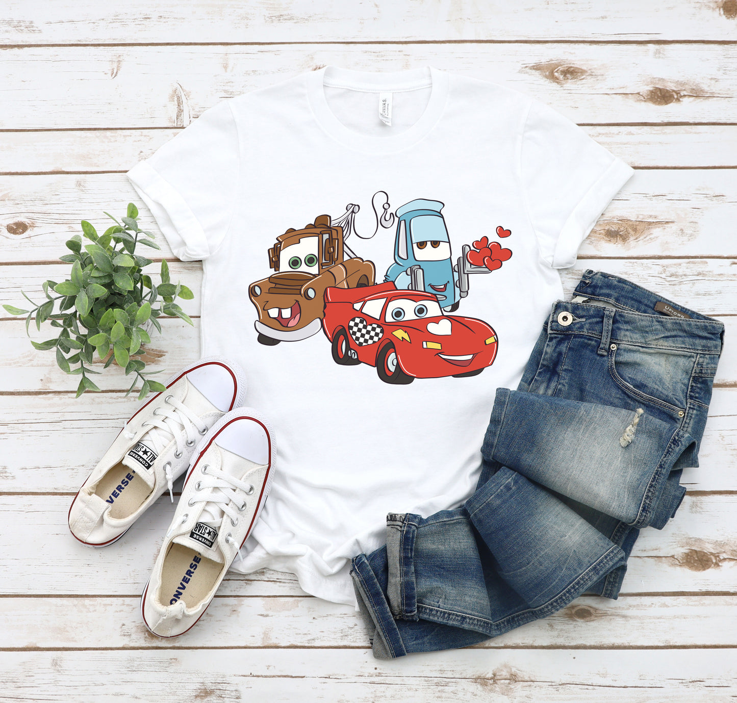 Cars Love - T-shirt (Unisex Kids/Adult)