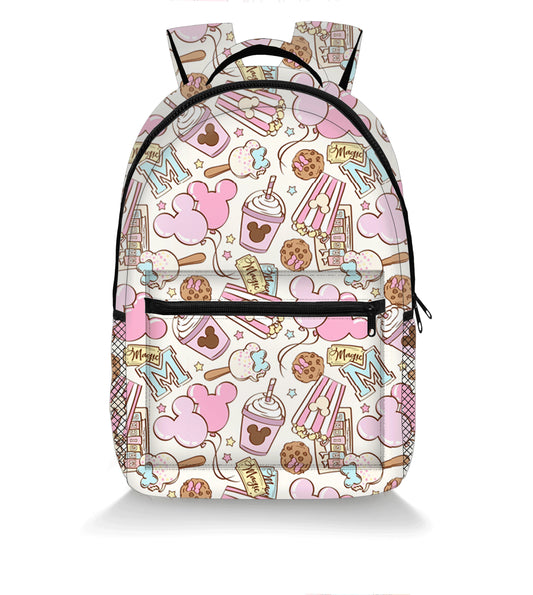 *PRE-ORDER* Pastel Parks Snacks - Full Size Backpack