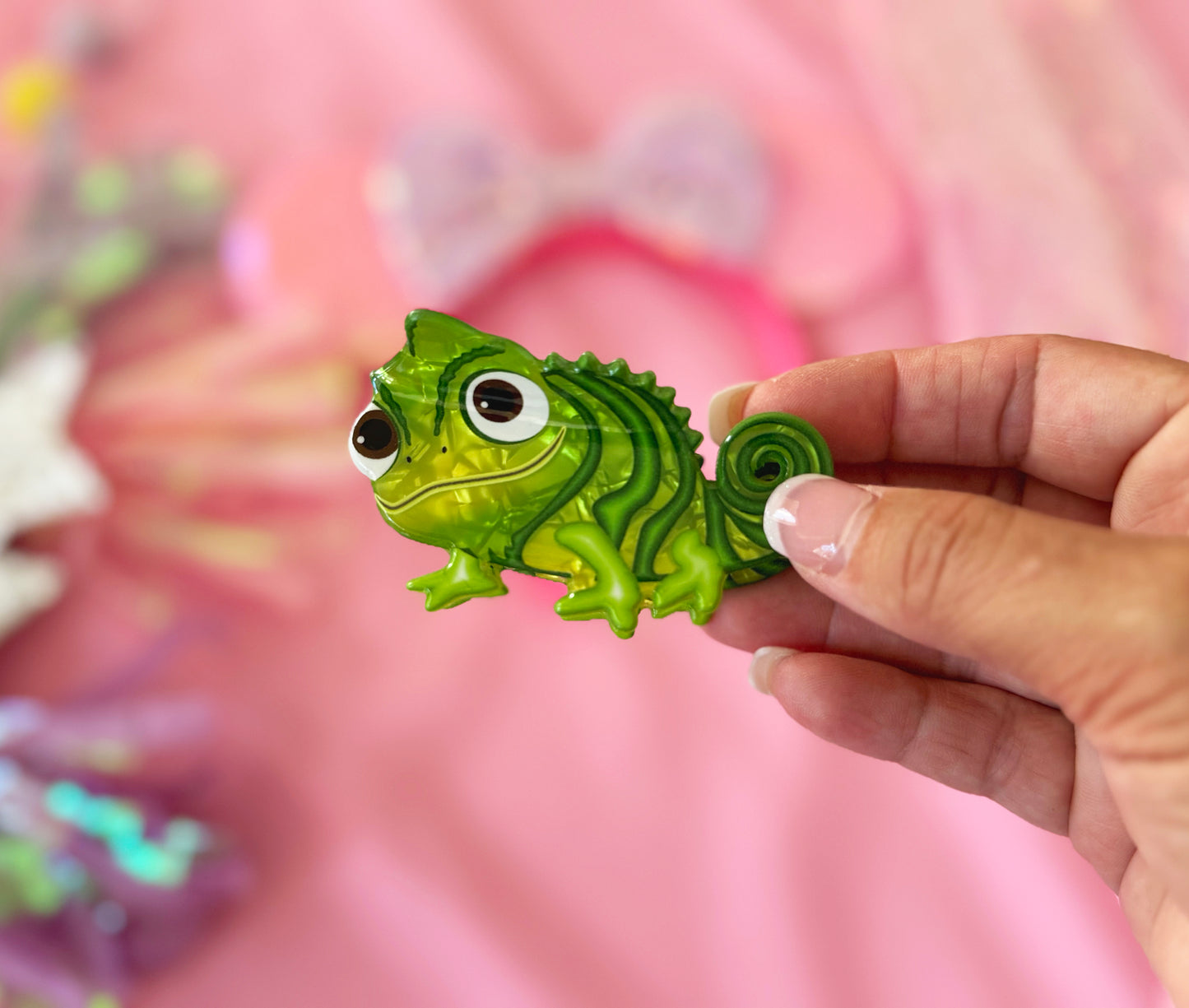 Magical Chameleon Claw Hair Clip