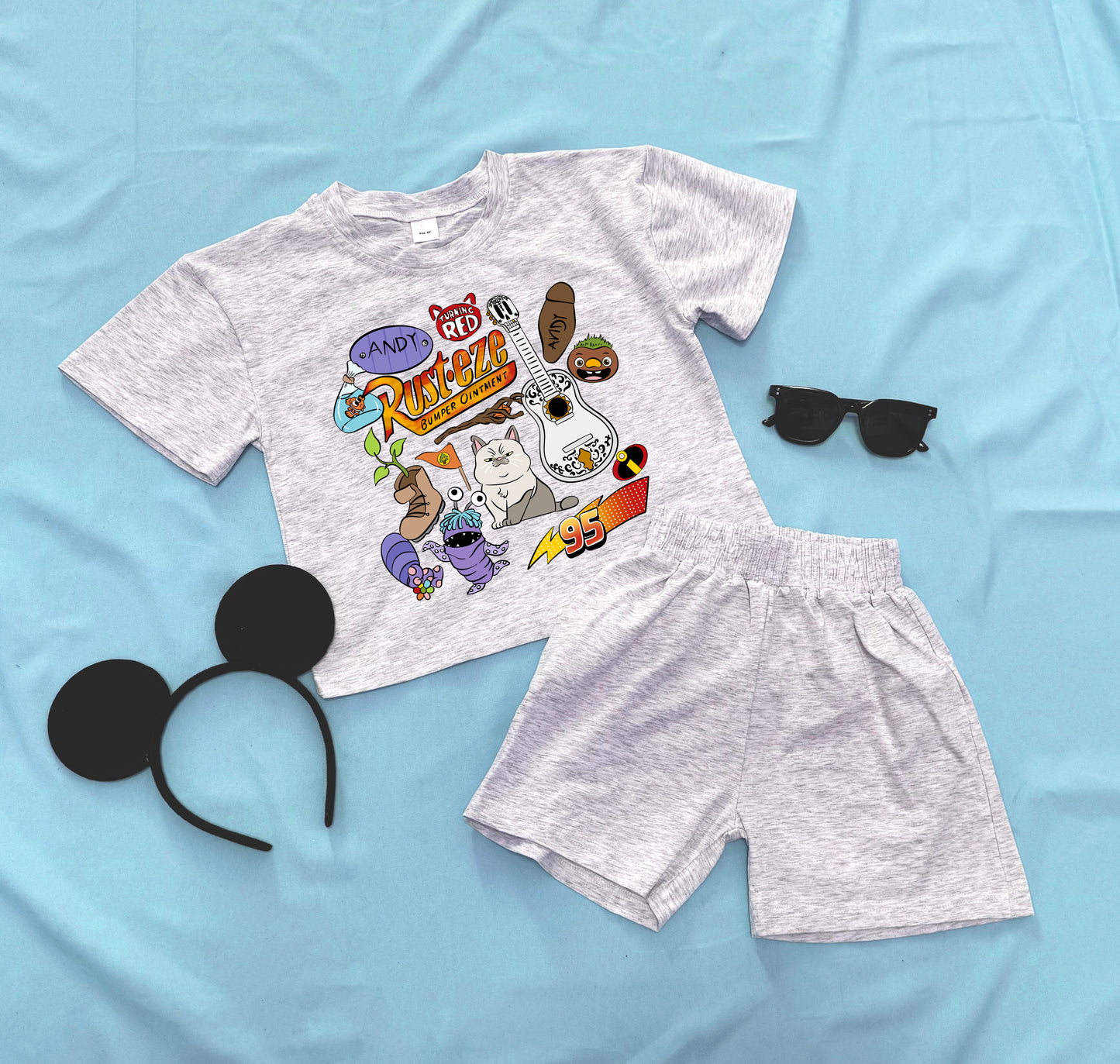 Pix Pals - Kids Tee & Shorts Set