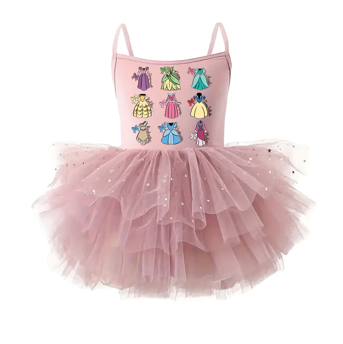 Princess Dresses - Kids Tulle Tutu Dress Leotard