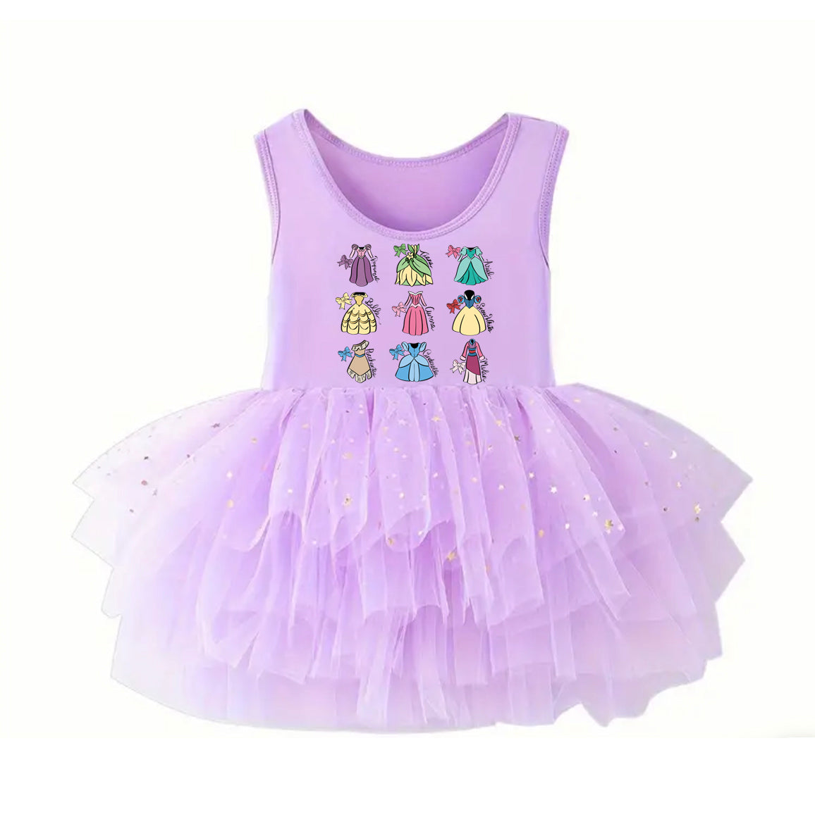 Princess Dresses - Kids Tulle Tutu Dress Leotard