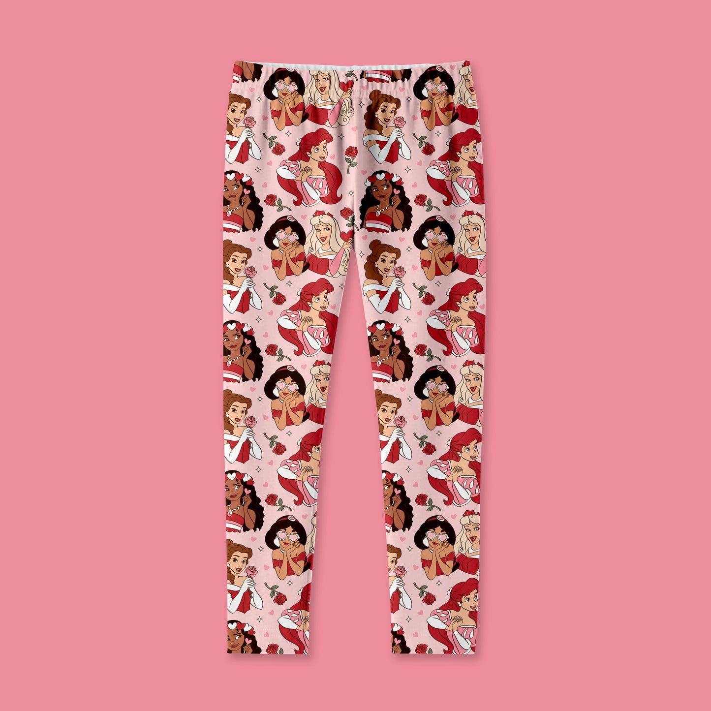 *Pre-Order: Princess Love Full Print - Leggings - 6-8 weeks arrival