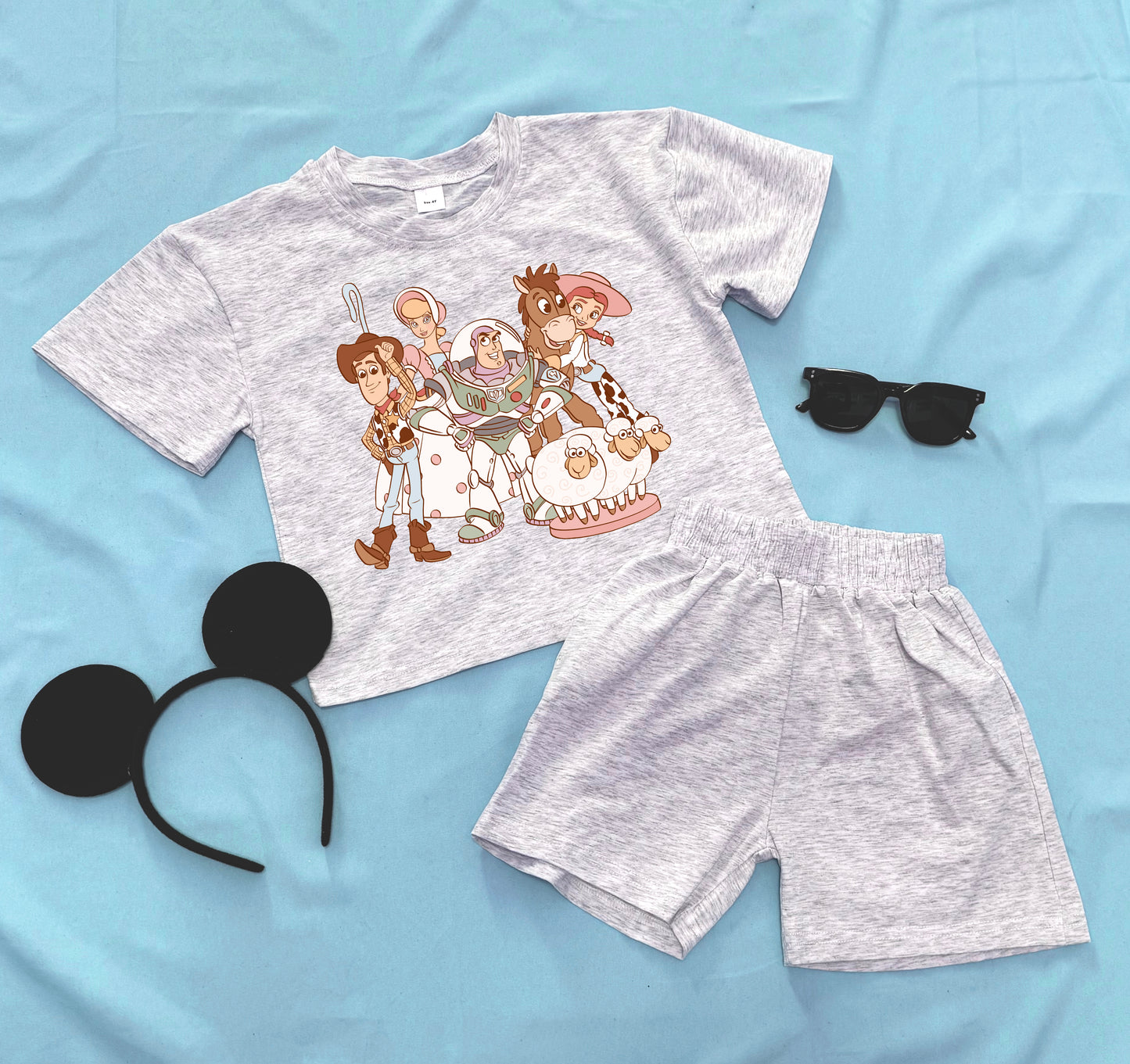 Toy Friends - Kids Tee & Shorts Set